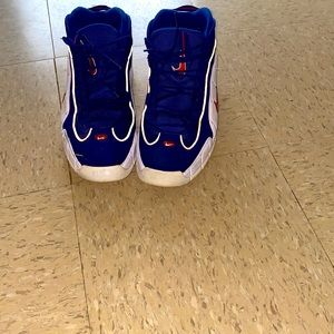 Men Nike Air Max Penny 1 Lil Penny Olympic Royal Blue Gym-Red White  sz 10.5